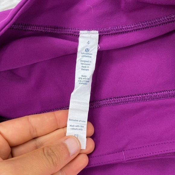 Lululemon City Skirt Regal Plum - Picture 4 of 7